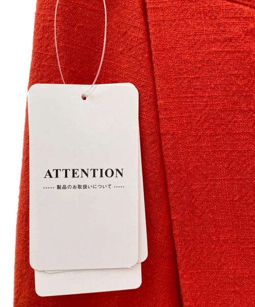 FRAMeWORK（フレームワーク）FRAMeWORK (フレームワーク) ラップサルエルパンツ レッド サイズ:36 未使用品の古着・服飾アイテム