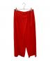FRAMeWORK（フレームワーク）の古着「ラップサルエルパンツ」｜レッド