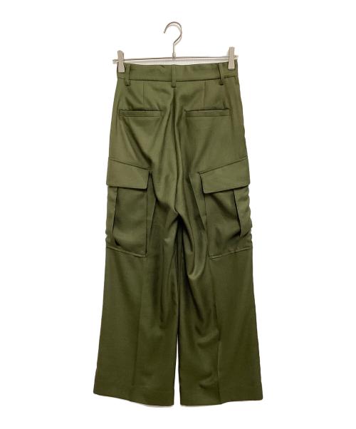 IENA（イエナ）IENA (イエナ) ウォッシャブル カーゴスラックス カーキ サイズ:36の古着・服飾アイテム