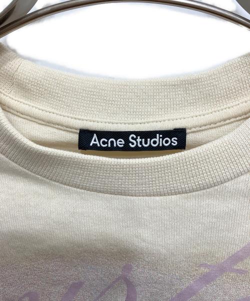 Acne studios（アクネ ストゥディオズ）Acne studios (アクネ ストゥディオズ) ドッグ プリントTシャツ イエロー サイズ:XSの古着・服飾アイテム
