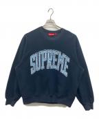 SUPREMEシュプリーム）の古着「INSIDE OUT CREWNECK」｜ネイビー