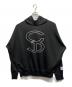 sy32 by sweet years（エスワイサーティトゥバイスィートイヤーズ）の古着「JERSEY HOODIE」｜ブラック
