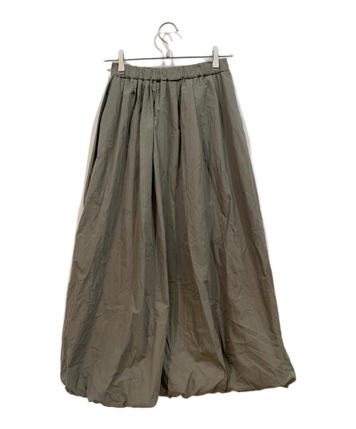 JOURNAL STANDARD relume（ジャーナルスタンダード レリューム）JOURNAL STANDARD relume (ジャーナルスタンダード レリューム) ウォッシャブルバルーンイージースカート グレー サイズ:Fの古着・服飾アイテム