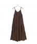 Spick and Span (スピックアンドスパン) HYU 楊柳ティアードワンピース ブラウン サイズ:38 未使用品：8000円