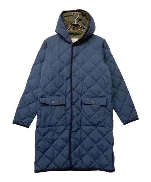 TAION（タイオン）TAION (タイオン) CITY LINE キルティングダウンコート ネイビー サイズ:Mの古着・服飾アイテム