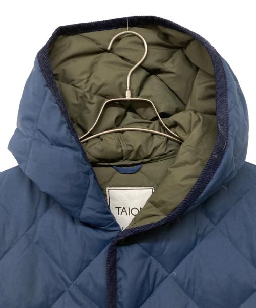 TAION（タイオン）TAION (タイオン) CITY LINE キルティングダウンコート ネイビー サイズ:Mの古着・服飾アイテム