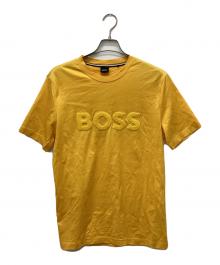 BOSS（ボス）の古着「テリークロス ロゴ コットンジャージー」｜イエロー