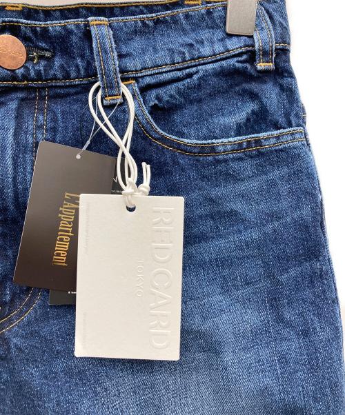 RED CARD（レッドカード）RED CARD (レッドカード) L'appartement (アパルトモン) デニムパンツ コン サイズ:25 未使用品の古着・服飾アイテム