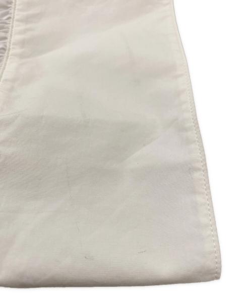 THE ROW（ザ ロウ）THE ROW (ザ ロウ) ハイネックギャザーワンピース ホワイト サイズ:Lの古着・服飾アイテム