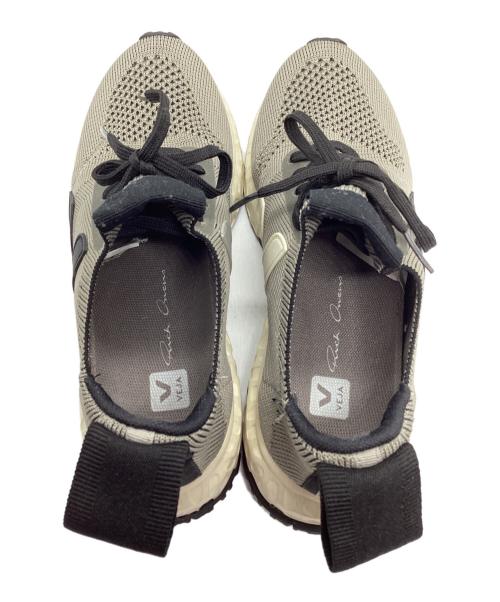 VEJA（ヴェジャ）VEJA (ヴェジャ) RICK OWENS (リックオウエンス) V-Knit　スニーカー グレー サイズ:22cmの古着・服飾アイテム