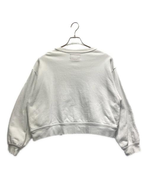 R.H.Vintage（ロンハーマン・ヴィンテージ）R.H.Vintage (ロンハーマン・ヴィンテージ) Cropped Sweat Shirt ライトグレー サイズ:Sの古着・服飾アイテム
