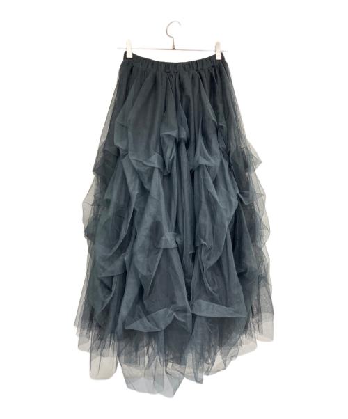 Belle vintage（ベル ヴィンテージ）Belle vintage (ベル ヴィンテージ) Carrie ボリュームチュールスカート グレー サイズ:FREEの古着・服飾アイテム