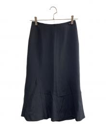 CHANEL（シャネル）の古着「CHANEL　シルクスカート」｜ブラック