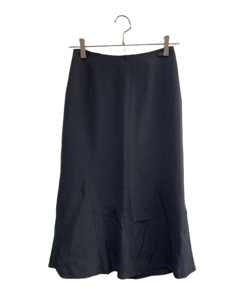 CHANEL（シャネル）CHANEL (シャネル) CHANEL　シルクスカート ブラック サイズ:34の古着・服飾アイテム