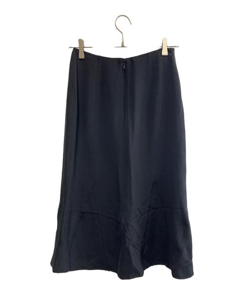 CHANEL（シャネル）CHANEL (シャネル) CHANEL　シルクスカート ブラック サイズ:34の古着・服飾アイテム