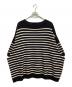 is-ness (イズネス) SHORT SLEEVE BASQUE SHIRT ホワイト×ブラック サイズ:L：5000円