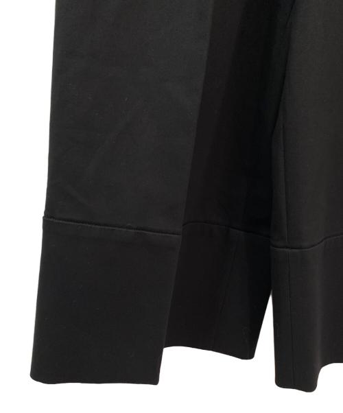 ENFOLD（エンフォルド）ENFOLD (エンフォルド) CROPPED WIDE-TROUSERS ブラック サイズ:36の古着・服飾アイテム