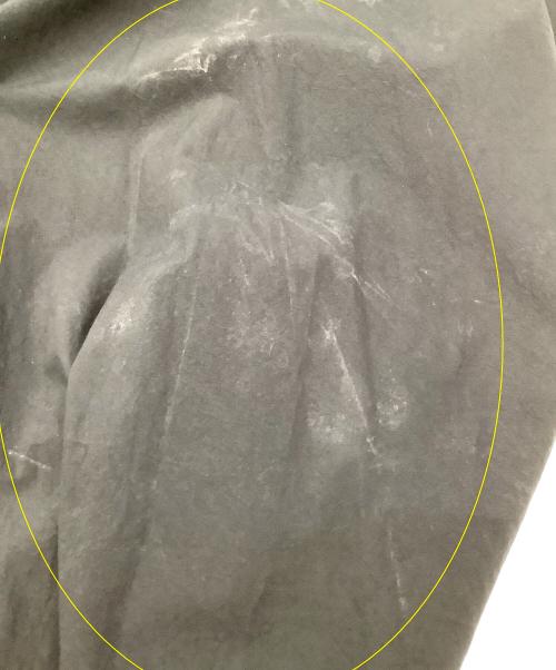 nagonstans（ナゴンスタンス）nagonstans (ナゴンスタンス) ランダムヘムスカート Washedタイプライター アシンメトリースカート ブラック サイズ:SMALLの古着・服飾アイテム