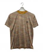 missoni sportsミッソーニスポーツ）の古着「ボーダーTシャツ」｜ブラウン