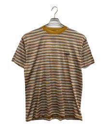 missoni sports（ミッソーニスポーツ）の古着「ボーダーTシャツ」｜ブラウン
