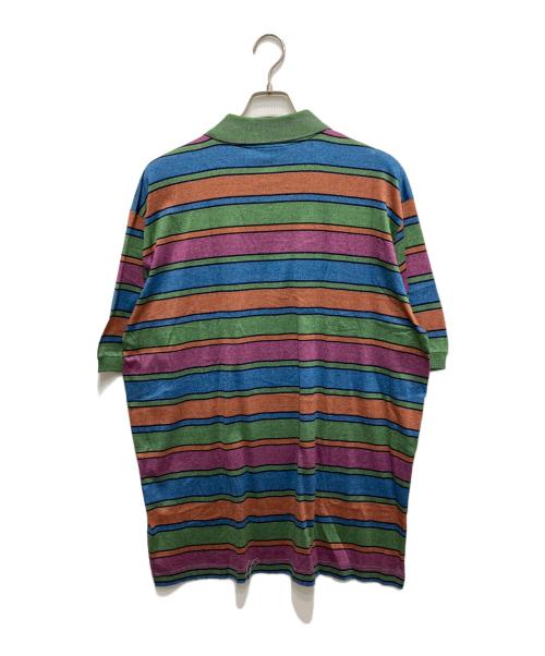 missoni sports（ミッソーニスポーツ）missoni sports (ミッソーニスポーツ) ボーダーポロシャツ グリーン サイズ:XL 未使用品の古着・服飾アイテム