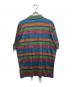 missoni sports (ミッソーニスポーツ) ボーダーポロシャツ グリーン サイズ:XL 未使用品：5000円