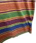 中古・古着 missoni sports (ミッソーニスポーツ) ボーダーポロシャツ ブルー サイズ:XL 未使用品：5000円