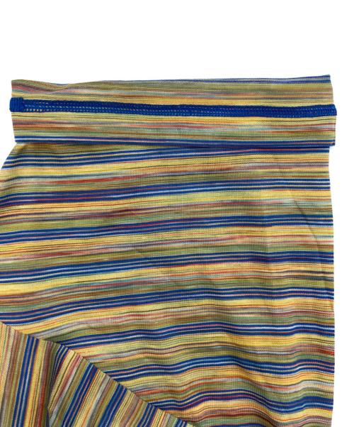 missoni sports（ミッソーニスポーツ）missoni sports (ミッソーニスポーツ) ボーダーポロシャツ ブルー サイズ:XL 未使用品の古着・服飾アイテム