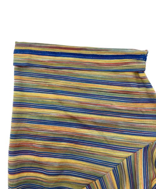 missoni sports（ミッソーニスポーツ）missoni sports (ミッソーニスポーツ) ボーダーポロシャツ ブルー サイズ:XL 未使用品の古着・服飾アイテム