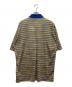 missoni sports (ミッソーニスポーツ) ボーダーポロシャツ ブルー サイズ:XL 未使用品：5000円