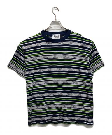 ミッソーニ　MISSONI マルチカラーボーダーTシャツ　新品タグ付き 中古・古着通販】MISSONI SPORTS (ミッソーニスポーツ) ボーダーT