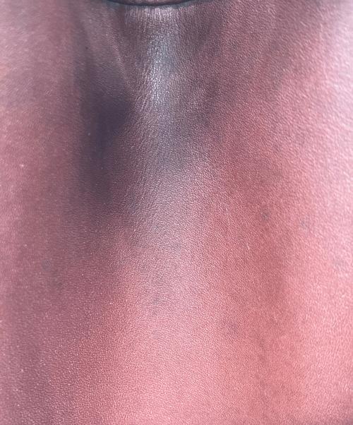 Cartier（カルティエ）Cartier (カルティエ) 巾着ショルダーバッグ ボルドーの古着・服飾アイテム