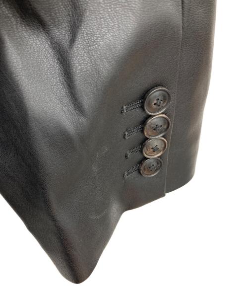 MONKEY TIME（モンキータイム）MONKEY TIME (モンキータイム) FAUX LTHR W/B 6B ブラック サイズ:Lの古着・服飾アイテム