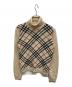 BURBERRY BLUE LABEL（バーバリー ブルー レーベル）の古着「タートルネックニット」｜ベージュ