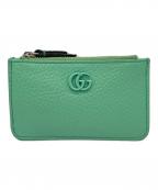 GUCCIグッチ）の古着「GGマーモント キーチェーン付カードケース」｜ミント