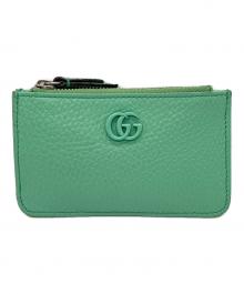 GUCCI（グッチ）の古着「GGマーモント キーチェーン付カードケース」｜ミント