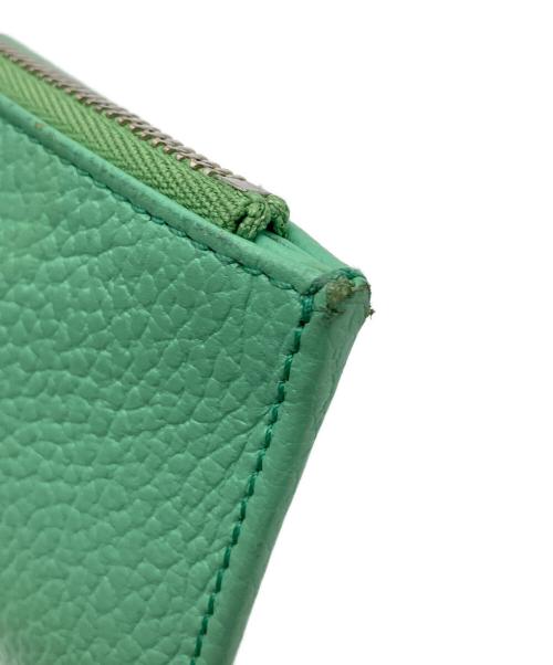 GUCCI（グッチ）GUCCI (グッチ) GGマーモント キーチェーン付カードケース ミントの古着・服飾アイテム