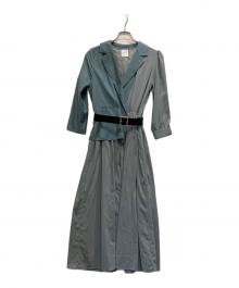 Ameri（アメリ）の古着「TRINITY JKT DRESS」｜ブルー