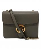 GUCCIグッチ）の古着「インターロッキングショルダーバッグ」｜グレー