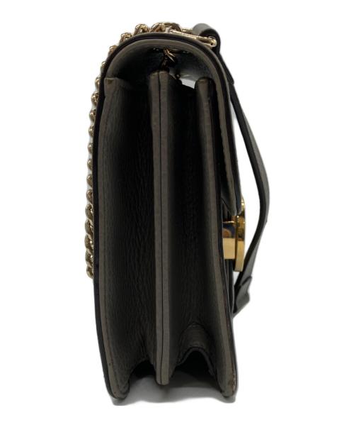 GUCCI（グッチ）GUCCI (グッチ) インターロッキングショルダーバッグ グレーの古着・服飾アイテム