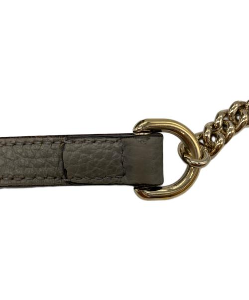 GUCCI（グッチ）GUCCI (グッチ) インターロッキングショルダーバッグ グレーの古着・服飾アイテム