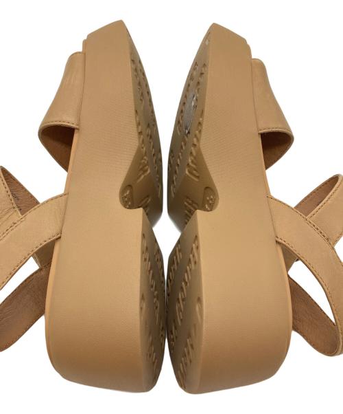 CAMPER（カンペール）CAMPER (カンペール) プラットフォームサンダル ブラウン サイズ:SIZE 36の古着・服飾アイテム
