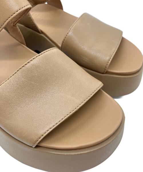 CAMPER（カンペール）CAMPER (カンペール) プラットフォームサンダル ブラウン サイズ:SIZE 36の古着・服飾アイテム
