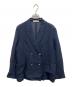 COLLAGE GALLARDAGALANTE（コラージュ ガリャルダガランテ）の古着「メッシュダブルジャケット」｜ネイビー