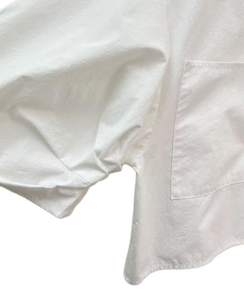 IENA（イエナ）IENA (イエナ) FABRICA クロップドシャツ ホワイト サイズ:Freeの古着・服飾アイテム