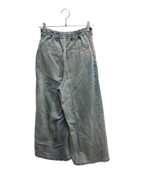 Maison Margiela（メゾンマルジェラ）Maison Margiela (メゾンマルジェラ) オーバーサイズ プリーツジーンズ ブルー サイズ:38の古着・服飾アイテム