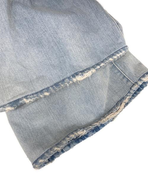 Maison Margiela（メゾンマルジェラ）Maison Margiela (メゾンマルジェラ) オーバーサイズ プリーツジーンズ ブルー サイズ:38の古着・服飾アイテム