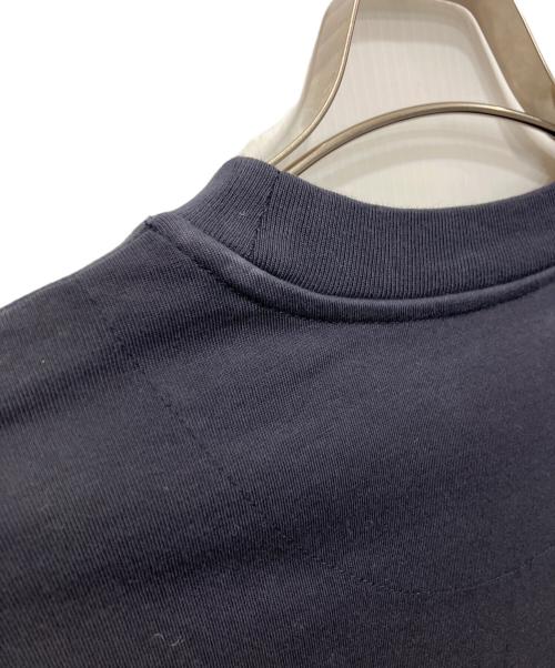 JIL SANDER（ジルサンダー）JIL SANDER (ジルサンダー) 裾ワッペンロングスリーブTシャツ ネイビー サイズ:Sの古着・服飾アイテム