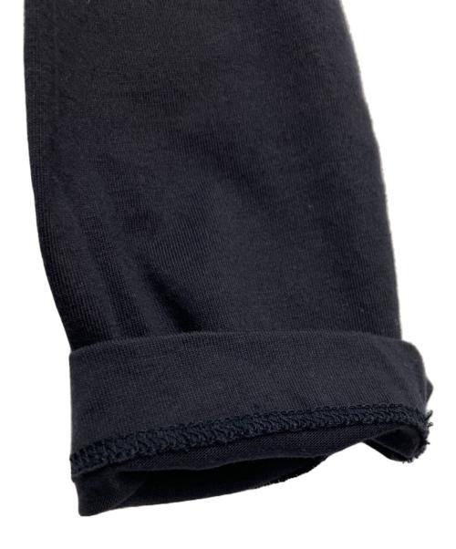 JIL SANDER（ジルサンダー）JIL SANDER (ジルサンダー) 裾ワッペンロングスリーブTシャツ ネイビー サイズ:Sの古着・服飾アイテム