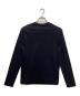 JIL SANDER (ジルサンダー) 裾ワッペンロングスリーブTシャツ ネイビー サイズ:S：7000円